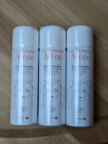 Eau thermale Avène Brumisateur format poche 50ml x 3