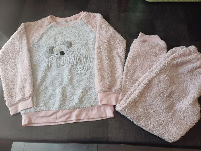 Pyjama 2 pieces polaire