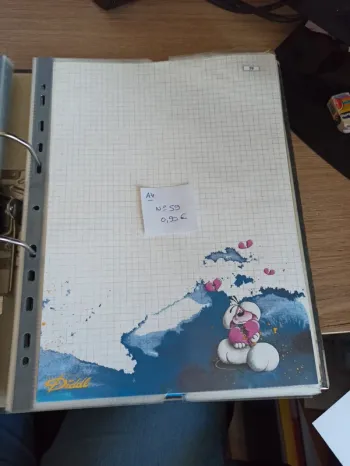 Feuille Diddl A4 59 0,90€