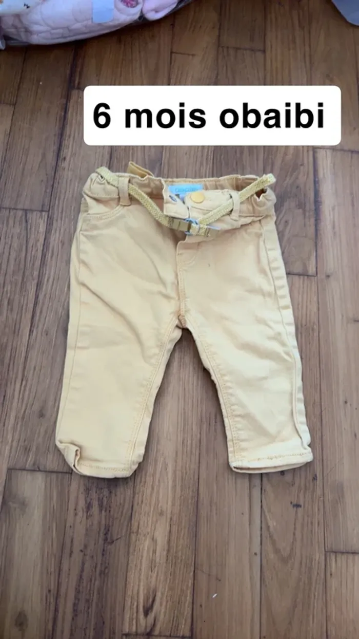 Jean avec ceinture