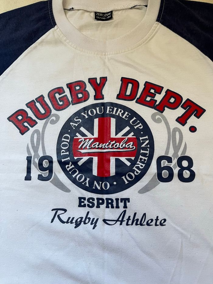 Tee-shirt rugby 12 ans - photo numéro 3