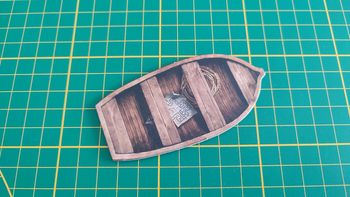 Chaloupe pièce détachée jeu de société Cartagena L'évasion 2009 Leo Colovini #C54