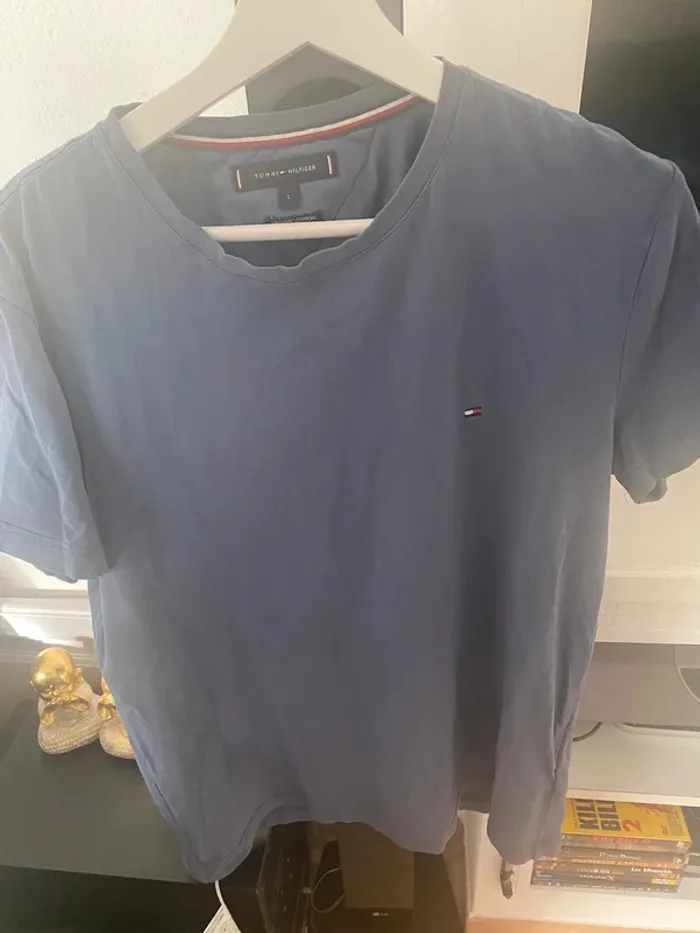 Tee shirt unis homme tommy hilfilger M - photo numéro 3