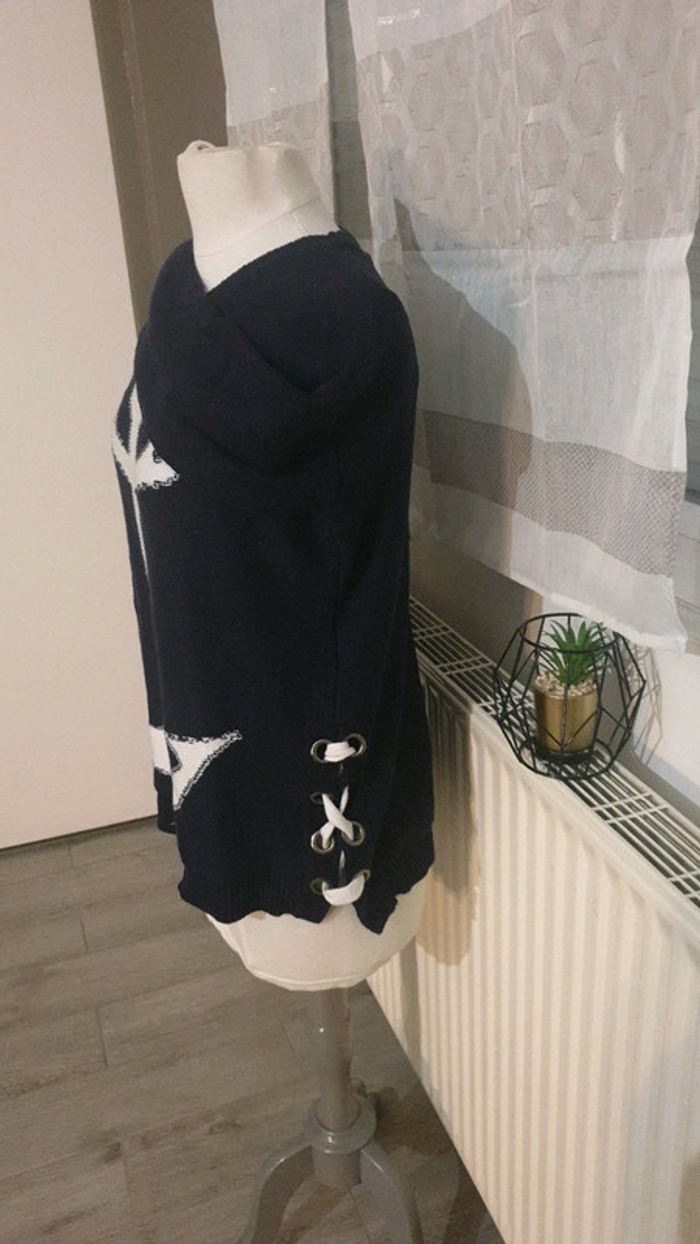 Pull bleu marine Etam - photo numéro 2