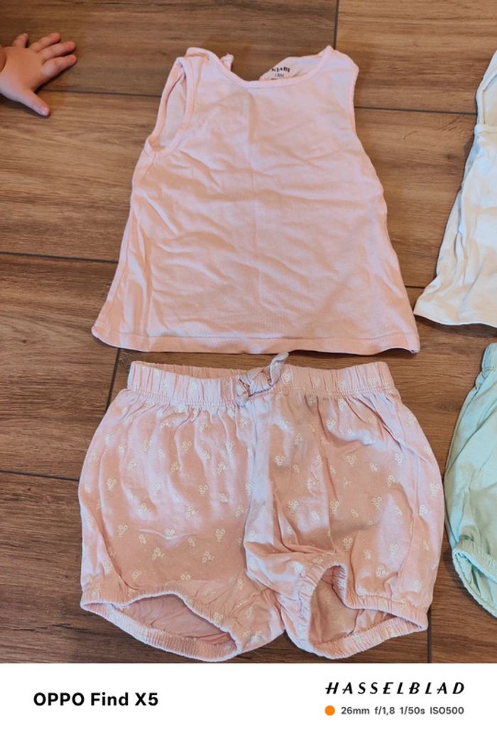 Lot de débardeurs et shorts - photo numéro 5