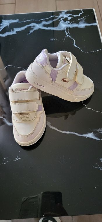 Basket LACOSTE bébé fille