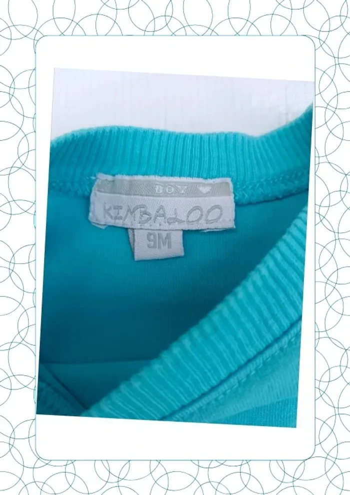 Tee shirt manches courtes 9 mois Kimbaloo - photo numéro 2