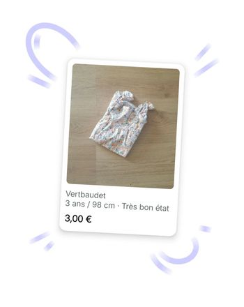 🩷 Robe 3 ans Vertbaudet #emyfleury_3ansfille