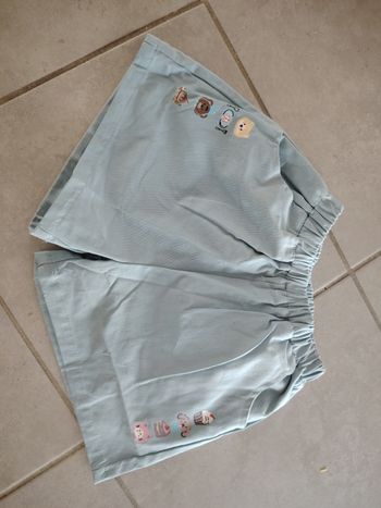 Short bleu nounours neufs