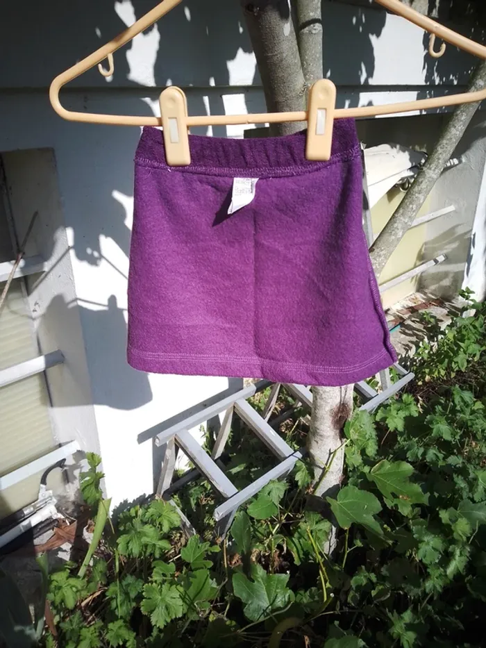 Jupe d’hiver violette enfant - photo numéro 5