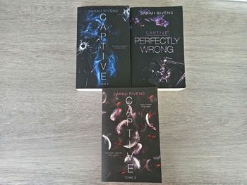 Trilogie livres Captive de Sarah rivens