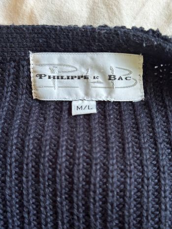 Magnifique gilet marine