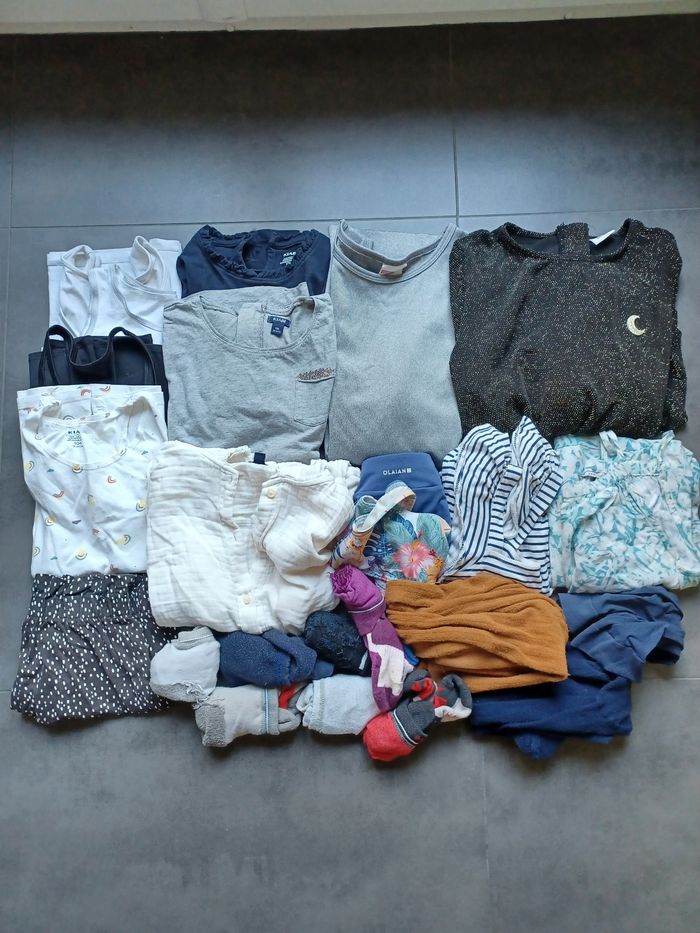 Lot vêtements fille 10 ans