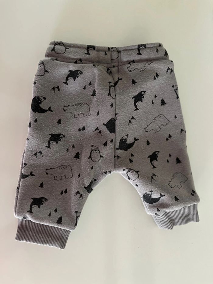 Pantalon chaud bébé garçon t 1 mois - photo numéro 3