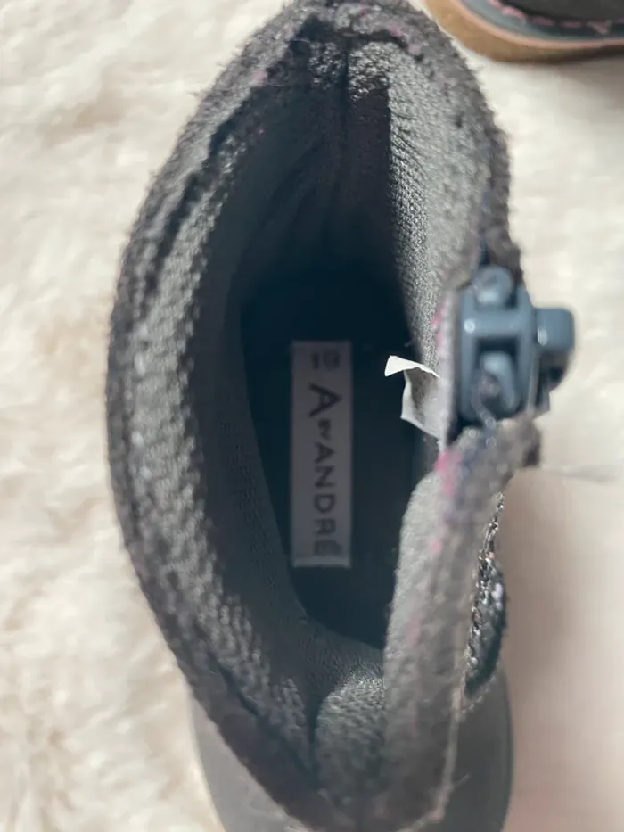 Sublimes bottines bébé fille André – Taille 19 - photo numéro 5