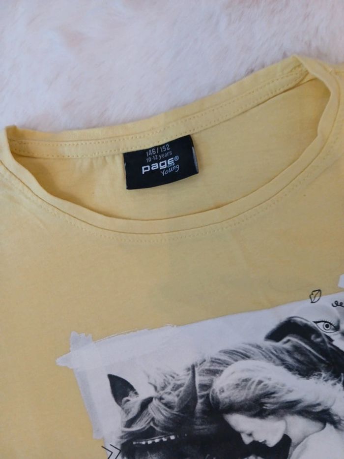 tee-shirt 10/12ans fille - photo numéro 3