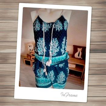 Combi short imprimé taille M