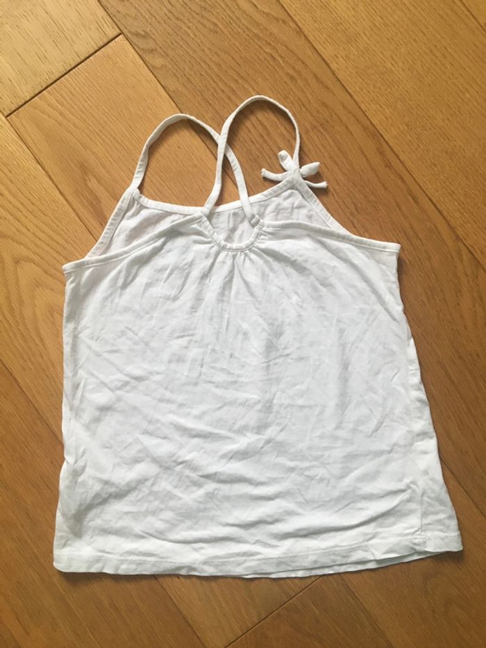 Débardeur blanc 8 ans - photo numéro 4