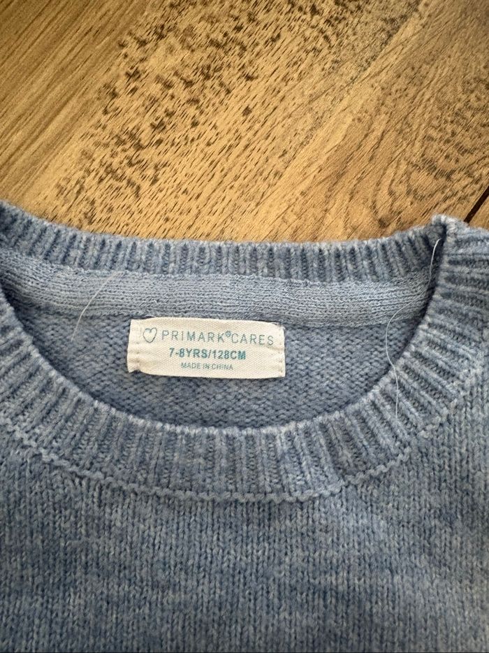 Pull effet 2 en 1 fin 7-8 ans - photo numéro 2