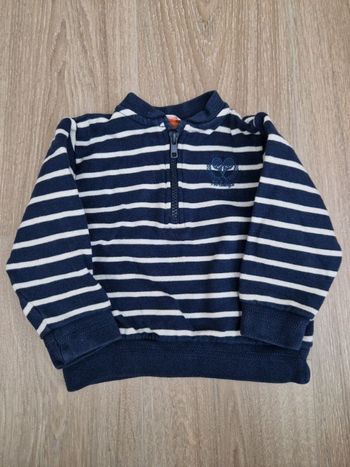 Pull zippé
