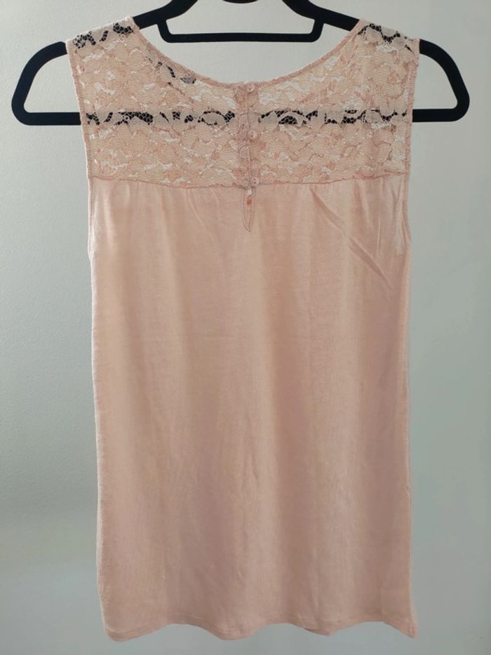 Etam débardeur rose M - photo numéro 3
