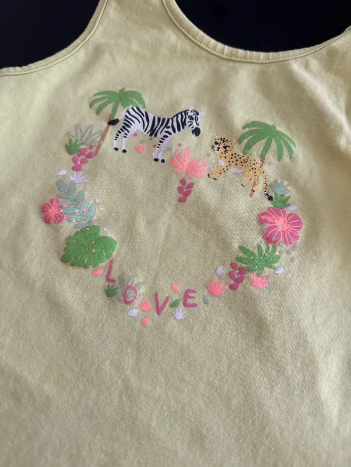 👚 lot 3débardeurs- bébé fille - 36 mois - orchestra - 92 cm - bon état - photo numéro 10