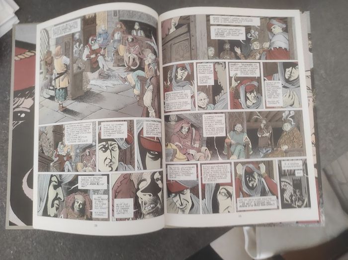 Balade au Bout du monde 3 Le bâtard Makyo & Vicomte Glénat 1985 - photo numéro 4