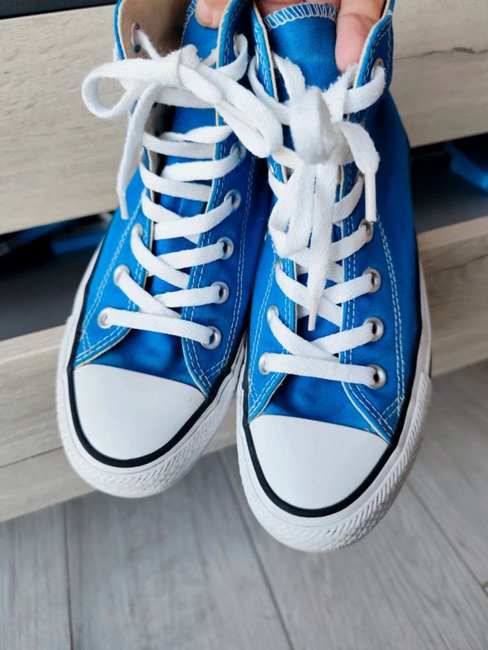 Converse bleu électrique - photo numéro 6