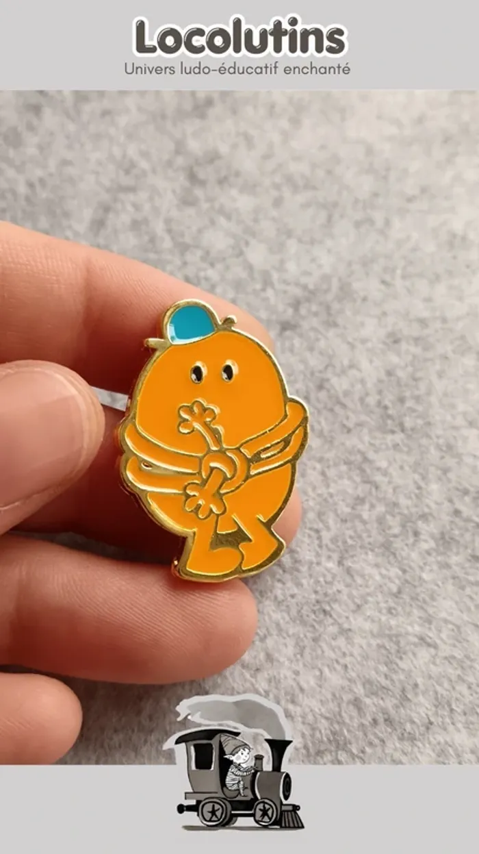 🚂 Pin’s Monsieur Madame Monsieur Chatouille - photo numéro 2