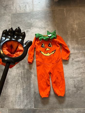 Costume citrouille 