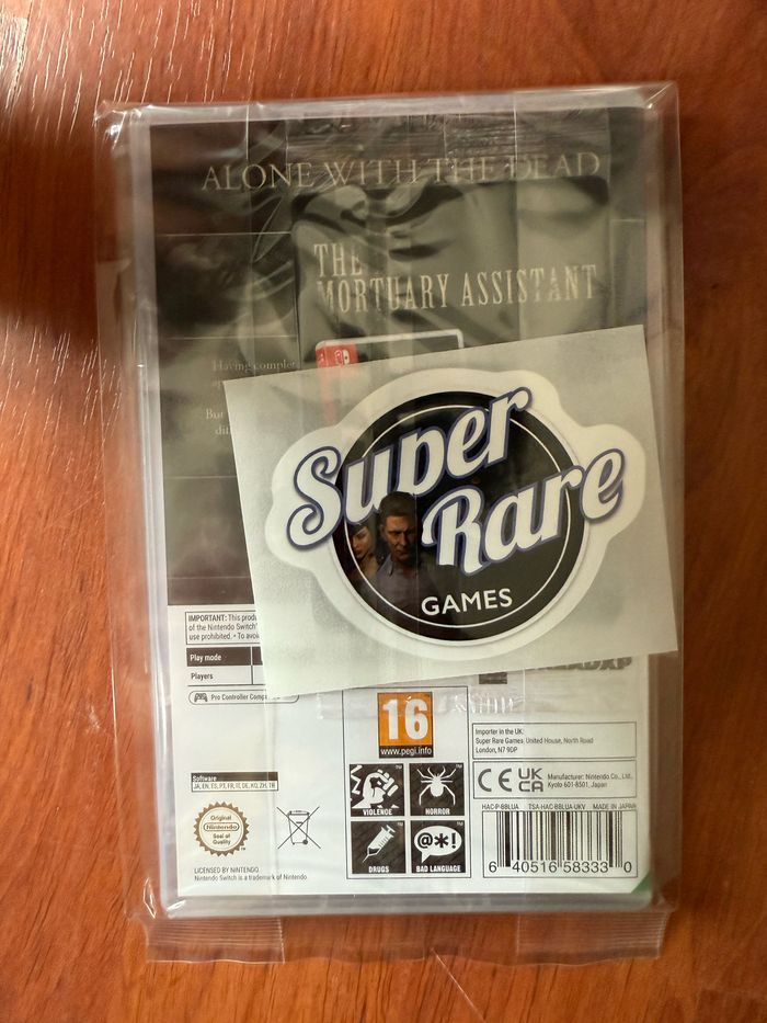 SRG#122: The Mortuary Assistant Jeu Nintendo Switch Super Rare Games - photo numéro 2