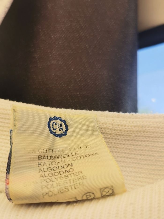 Jolie marinière C&A taille XL motif ourson - photo numéro 5