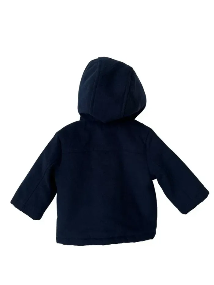 Manteau bleu marine (intérieur effet mouton) - Kiabi 6 mois - photo numéro 5