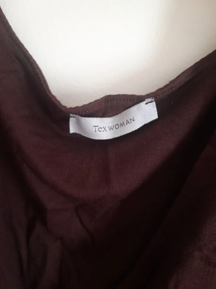 Robe marron tex woman - photo numéro 4