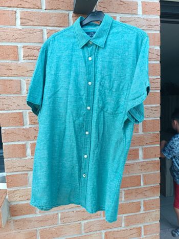 Chemise manches courtes a rayures