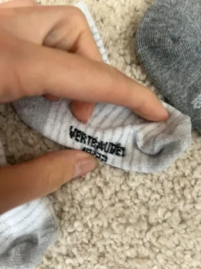 Lot de 4 paires de chaussettes bébé mixte - 6/12 mois - photo numéro 2