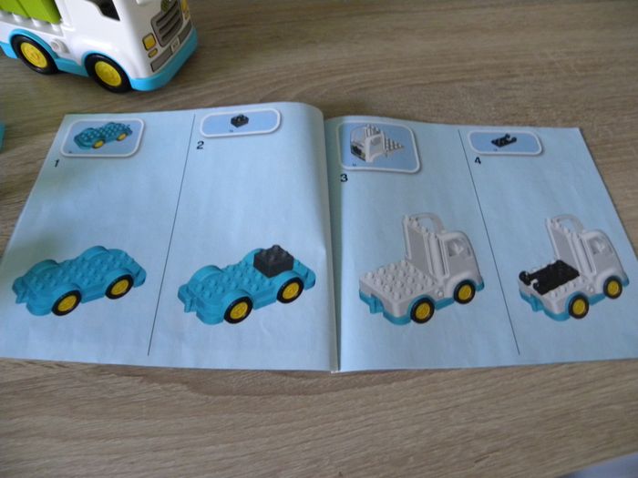 LEGO Duplo - le camion poubelle et tri sélectif 10945 - photo numéro 3