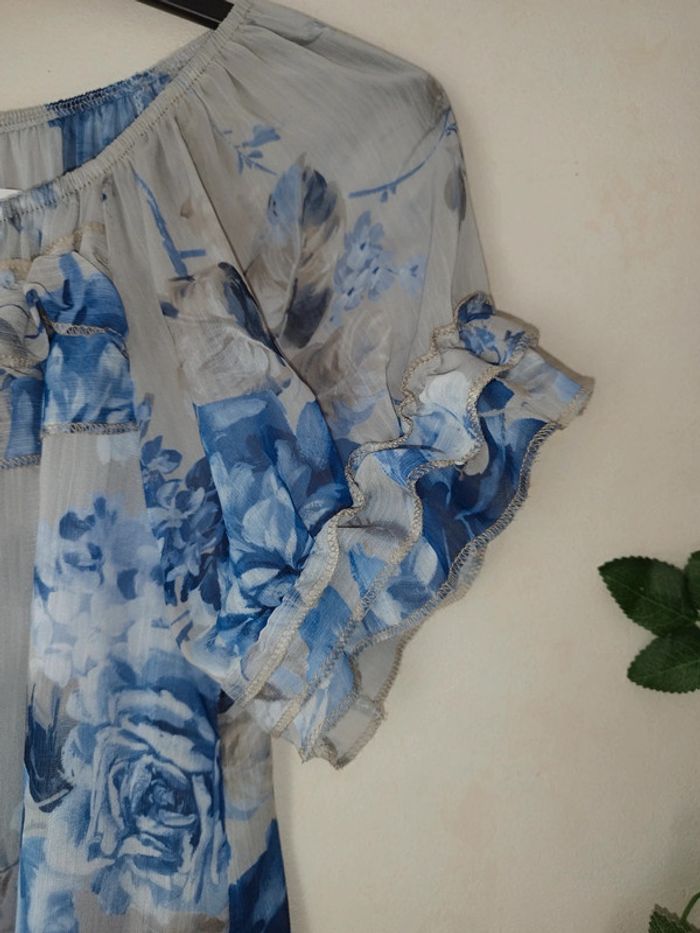 Blouse fleurie - photo numéro 3