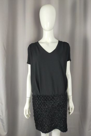 Robe noire élégante Vintage Love – Taille D1 (36/38)