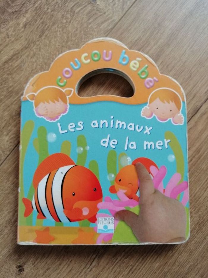 Livre Coucou Bébé Les animaux de la mer