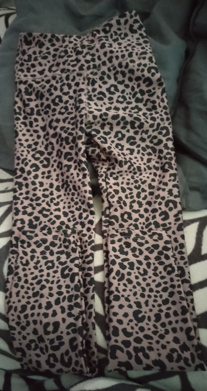 Leeging de fitness taille haute imprimé Léopard neuf - photo numéro 2