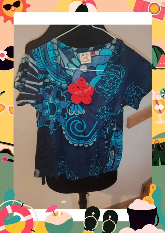 T-shirt cache coeur