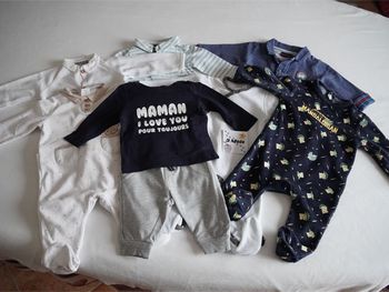 Lot de Vêtements 3 mois Sergent Major, Sauthon, Star Wars, Gémo