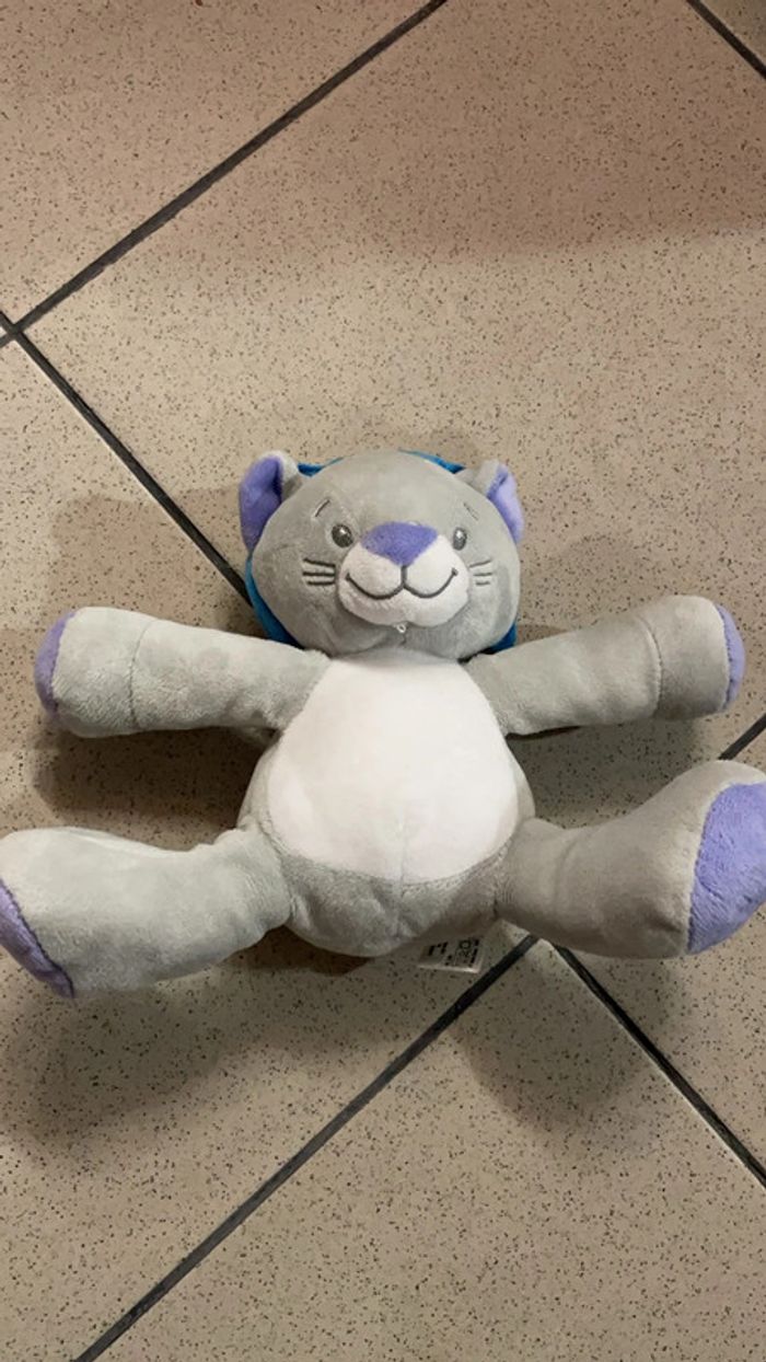 Peluche chat luc&lea
