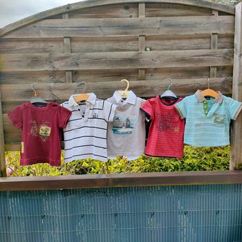 Lot t-shirt 24 mois sergent major