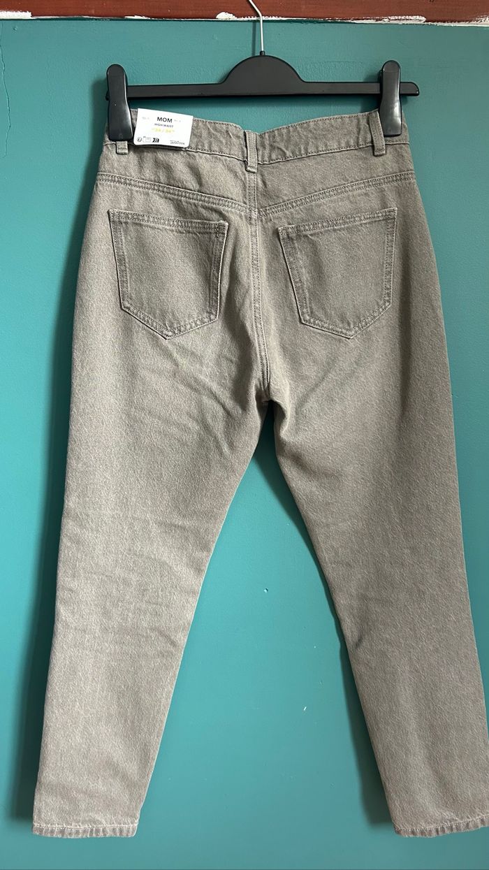 Jeans mom gris - photo numéro 4