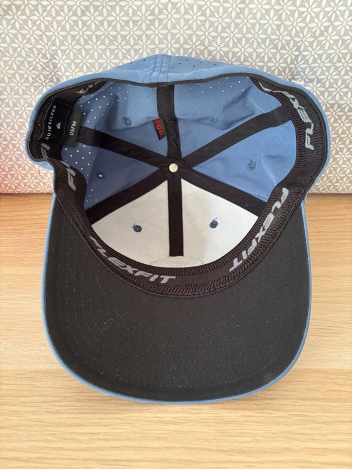 Casquette Flexfit "Quiksilver" Bleue - photo numéro 4