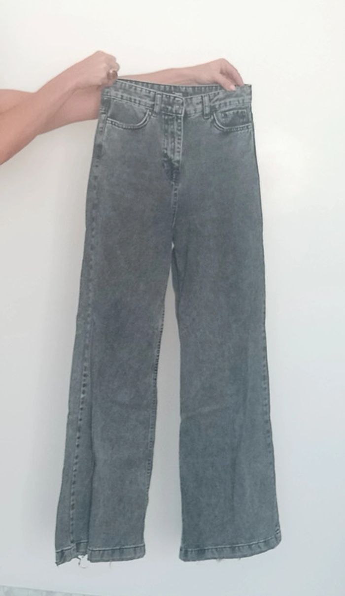 Jean large noir taille 27 (36/38) - photo numéro 4