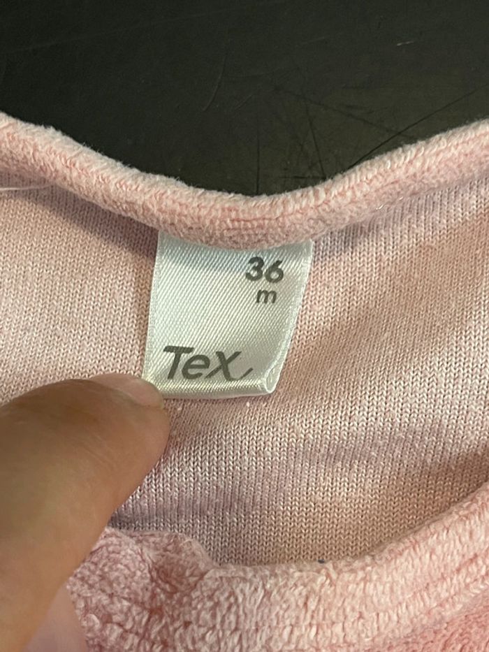 Pyjamas velours 36 mois - photo numéro 3