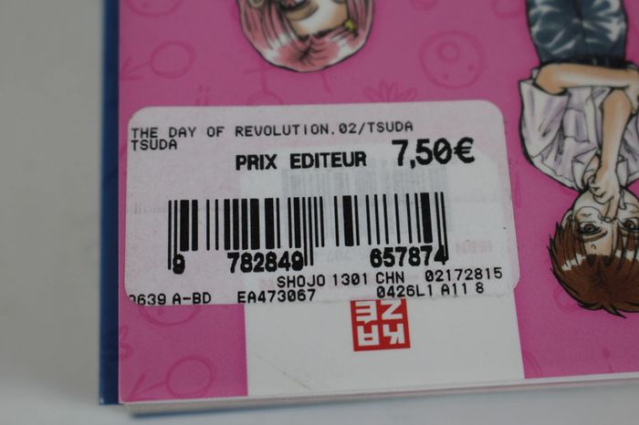 Kaze Manga The day of the Revolution Tome 1 et 2 - photo numéro 4